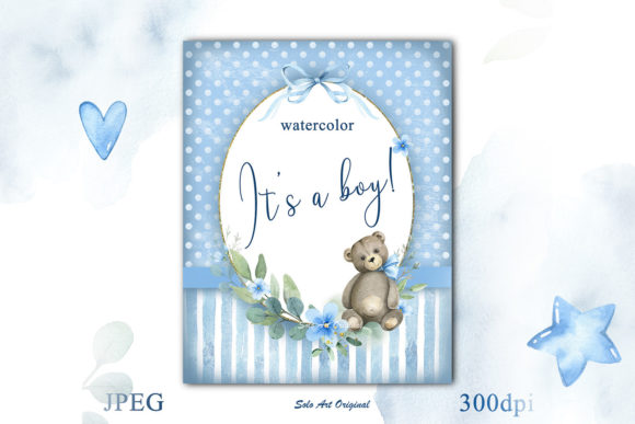 Adorable Baby Boy Frame: A Perfect Addition for Your Baby Shower