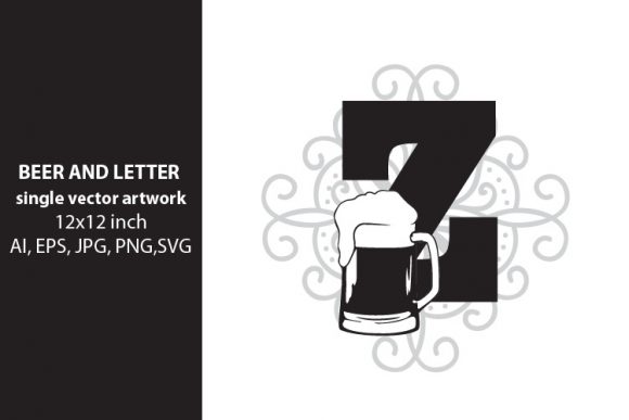 Beer, Monogram Letter Z: A Versatile Design Element for Modern Creations