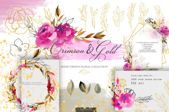 Discover the Versatile Crimson and Gold Collection