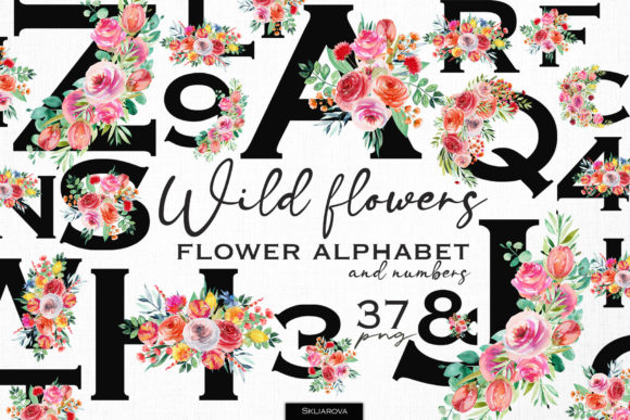 Embracing Creativity with Wild Flowers Alphabet Numbers: A Versatile Tool for Modern Design