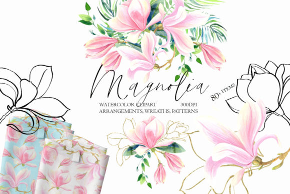 Exploring the Beauty and Versatility of Spring Magnolia Clipart