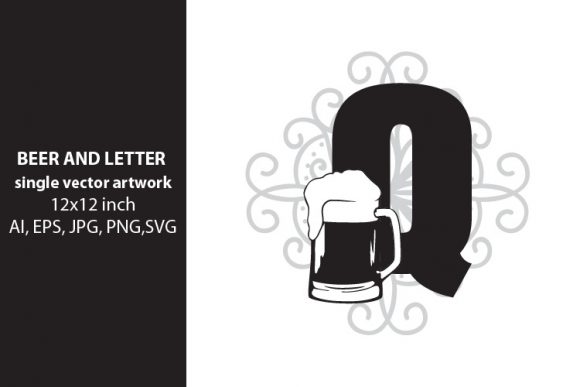 Exploring the Versatility of Beer, Monogram Letter Q and Beer, Monogram Letter Vector Artwork